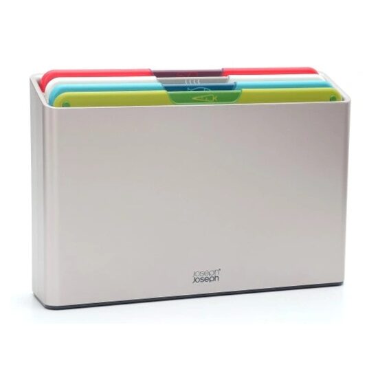 JOSEPH JOSEPH virtuves dēlīšu komplekts 4gab